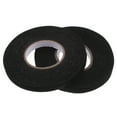 thumbnail image 1 of Cinta aislante de tela de alta temperatura para cableado automotriz, 2 unidades de 9 mm x 15 m, duradera, ideal para cableado de automóviles, cinta protectora negra para uso doméstico e industrial, 1 of 7