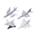 thumbnail image 2 of 4 Pieces 1/144 Plane Model Simulation Aircraft Model for Living Room Bedroom, 2 of 8