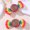 C, variant on Candy flower headdress girls hair accessories duckbill clip bow half-tied bangs clip cute hair accessories
