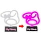thumbnail image 1 of Lámpara LED plateada Buffalo Sanrio Hello Kitty My Melody, 1 of 6