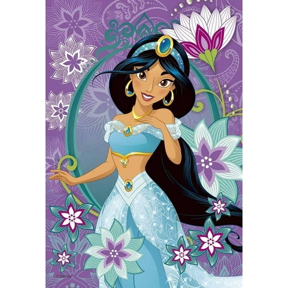 Cartoon princess DIY 5D Diamond Painting Art Kits for Adults Angel Diamond Painting Round Drill Art Craft Kits for Home Wall Decor Gifts 12x16 inch