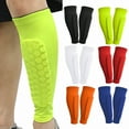 thumbnail image 2 of BESTSKY 2026 New Soccer Shin Guards for Youth and Adults Calf Compression Sleeve with Honeycomb Pads Sports Protective Equipment for Football Baseball Skiing Hockey, 2 of 7