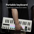thumbnail image 2 of Teclado -37 PRO de 37 Teclas, 3,5 mm, MIDI, 16 Pads de Batería RGB con Fuente de Sonido. Compatible con Conexión Inalámbrica A Múltiples Sistemas., 2 of 10
