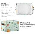 thumbnail image 2 of Yayeee Canvas Storage Basket with Handles for Shelves Fabric Bins Closet Organizer, Space Patterns, 2 of 8