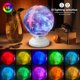 thumbnail image 5 of Lámpara de luna 3D con luz nocturna de ruido blanco, velocidad ajustable, aplicación inteligente táctil, galaxia levitando con control remoto, rotación flexible de 360 grados, púrpura, 5 of 5