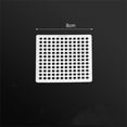 thumbnail image 1 of MYG Stainless Steel Square Bathroom Shower Sink Strainer Drain Hair Filter Cover, 1 of 9