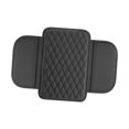 thumbnail image 1 of Cojín genérico para reposabrazos de coche, funda para caja de reposabrazos, almohadilla para consola central interior negro, 1 of 9