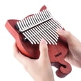 thumbnail image 1 of TREELF TF-17CAT 17 Clés Kalimba Bois Massif Pouce Piano Doigt, 1 of 7