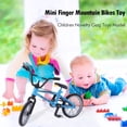 thumbnail image 1 of Finger Mountain Bikes Mini Diecast aleación Stents bicicleta azul cielo azul, 1 of 4