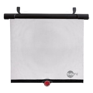SafeFit SafeTemp Xtra-Wide Car Sunshade, Heat Alert