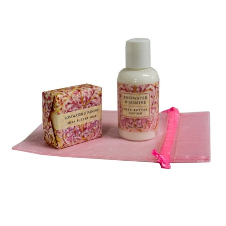 Greenwich Bay - Lotion & Soap Gift Bag Set - Rosewater &
