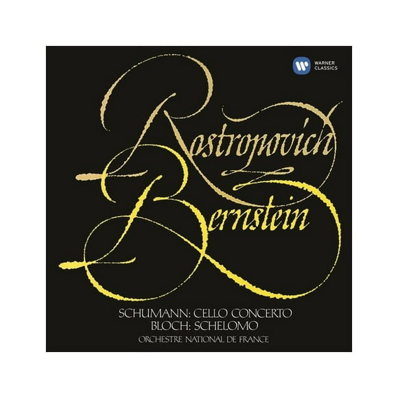 SCHUMANN / ROSTROPOVICH / BERNSTEIN / ONF CELLO CONCERTO / BLOCH : Disques Compacts SCHELOMO