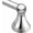 Chrome, variant on Preston Collection Spot Resist Brushed Nickel Single Post Toilet Paper Holder, Wall Mounted Toilet Roll Holder, DN8408BN