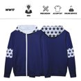 thumbnail image 3 of Sudadera con capucha de sublimación para hombre, suéter con estampado DIgital, bordado OEM, Unisex, personalizado, con cremallera completa, WW16, venta al por mayor, 3 of 5