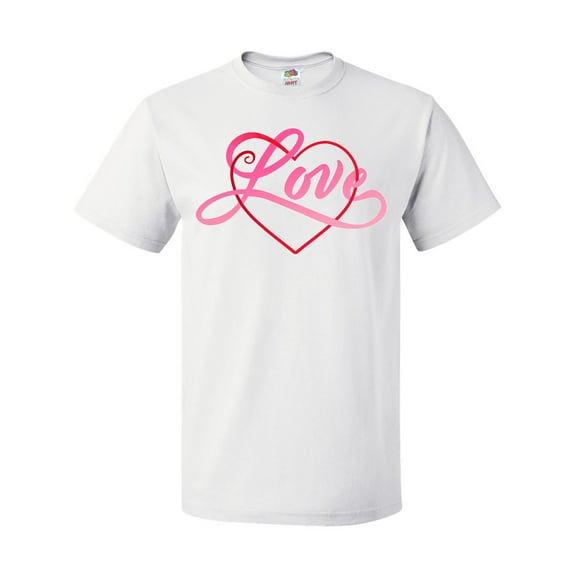 Inktastic Love in Red and Pink with Heart T-Shirt