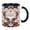 Black, variant on USA 250th Anniversary Coffee Mug,1776-2026 U.S. Independence Anniversarys,American Flag 1776-2026 Patriotic Keepsake, 250 Anniversarys Coffee Mug for Patriots Collectors & Fathers Day