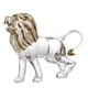 thumbnail image 4 of Estatua de animal para interior, coleccionable, para armario, pasillo, artesanía, regalo, escultura de animal León, 4 of 9