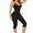 Black, variant on Women's Tummy Control Shapers Full Body Shapewear Bodysuits
