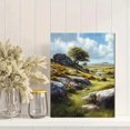 thumbnail image 2 of Landscape Oil Canvas Print, Wall Decor for Living Room Bedroom Dining Room Office Hotel Cafe Farmhouse, 2 of 8