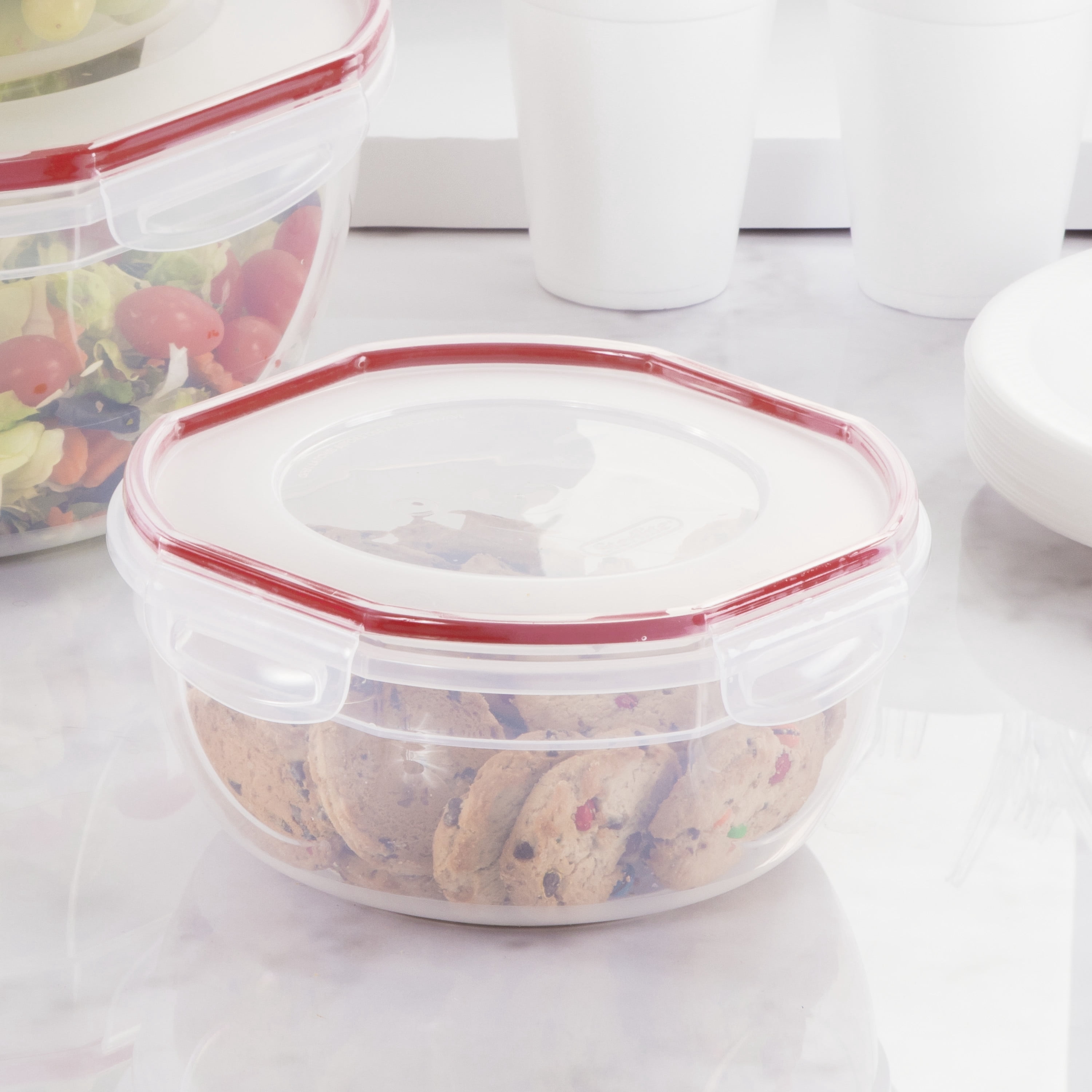 Sterilite Ultra Seal™ 2.5 quart Bowl Clear Set of 4