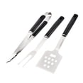 thumbnail image 1 of Juego de 3 herramientas de acero inoxidable para barbacoa, ideales para exteriores., 1 of 7