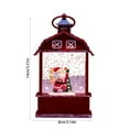thumbnail image 3 of ufehgfjh Today Discount Christmas Decoration Exquisite Christmas Wind Lamps Small Oil Lamp Christmas Luminous Small House Night Light Desktop Gifts Ornaments Liquid capacity (100ml), 3 of 5