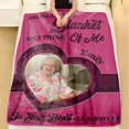 thumbnail image 2 of Memorial Dog Loss - Memorial Personalized Custom Blanket - Christmas Gift,, 2 of 5