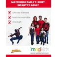 thumbnail image 3 of Marvel Spider-Man Miles Morales Womens Matching Family Cosplay T-Shirt Adult, 3 of 5