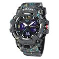 thumbnail image 1 of Reloj electrónico para exteriores, resistente al agua, de camuflaje, deportivo, luminoso, multifunción, reloj de pulsera, 1 of 6