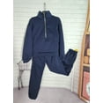 thumbnail image 4 of 2025 Fall Winter Women's  Sweatshirt Two-Piece Set Sports Street Style Casual Outfit Cozy Winter Athletic Wear Comfortable Lounge Set, 4 of 15