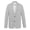 Light Gray Heather, variant on Mens Knitted Blazer