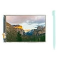 thumbnail image 4 of Écran Framboise 3,5 Pouces Résolution 480x320 Écran Tactile Tft Lcd Coloré Moniteurs Pi Inch Écran pour Tft Lcd Pie Résistance avec Stylet Taille 85,42 X, 4 of 8