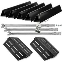 Grill Replacement Parts for Weber Genesis 300 Series 17.5" Flavorizer Bars Heat Deflector Burner Tube Set Kit for Weber E310 E320 E330 EP310 EP320 EP/CEP330 S310, Weber Grill Parts 7621 65505 7622