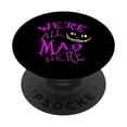 thumbnail image 1 of PopSockets PopGrip para teléfonos y tabletas, diseño de gato de Cheshire, 1 of 6
