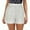 White, variant on Uaswgudfs Women's High Waisted Glitter Sequin Shorts - Elastic Waist Party Nightclub Shorts with Side Split & Pockets