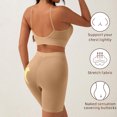 thumbnail image 6 of Mafeati Womens 2 Piece Workout Sets Sports Bra Camisole Tops Biker Shorts Athletic Yoga Gym Outfits Set, Beige, M, 6 of 7
