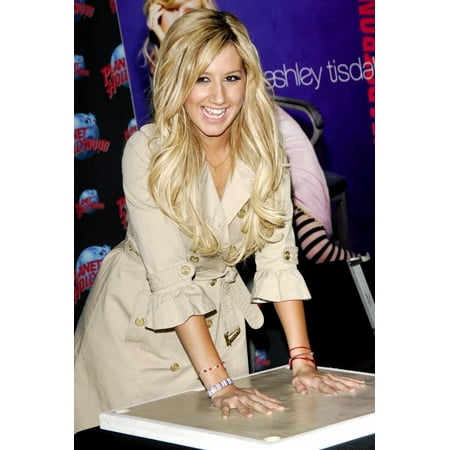 Ashley Tisdale At In-Store Appearance For Ashley Tisdale Debut Cd Headstrong Handprint Ceremony Planet Hollywood Times Square New York Ny February 07 2007 Photo By Ray TamarraEverett Collection