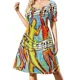 thumbnail image 1 of Vestido de manga corta de baile, vestidos elegantes para mujer, rebajas, vestidos de cóctel, vestidos de verano para mujer, 1 of 7