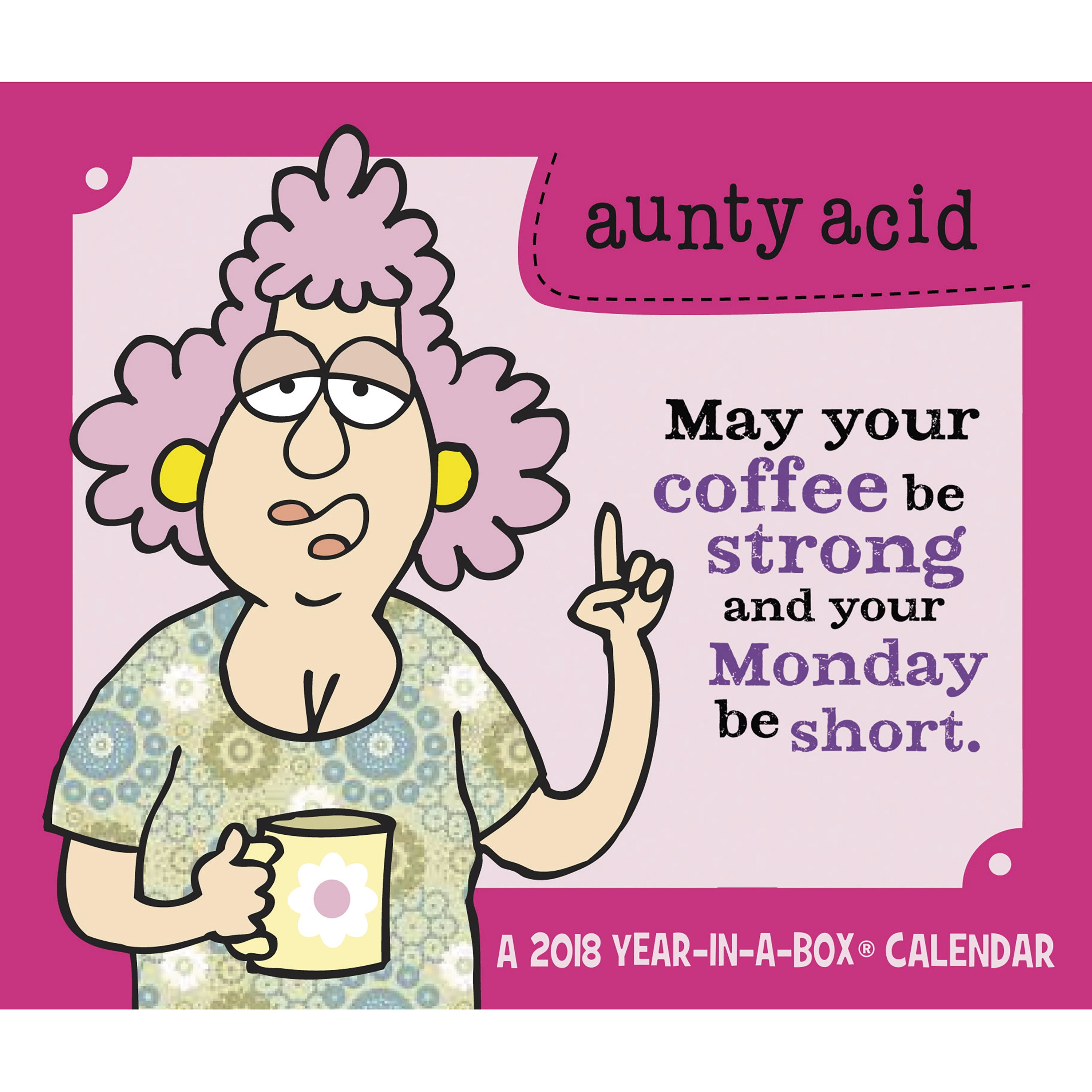 2018 YearInABox Aunty Acid Calendar Walmart Inventory Checker