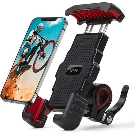 LYUMO Support de téléphone portable de guidon de vélo de montagne de vélo  de route durable avec la rotation de 360 ​​degrés, support de téléphone de  vélo, support de téléphone de vélo 