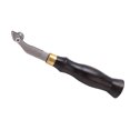thumbnail image 3 of Adjustable Edge Creaser Mirror Reflection Stainless Steel DIY Leather Creaser with Wood Handle Leather Edge Creaser1.2mm, 3 of 14