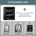 thumbnail image 2 of Protector de pantalla ProCase para iPad Pro 11 pulgadas M4 2024, 2 of 7