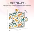 thumbnail image 4 of Wukai Dinosaurs and Tropical Leaves Print Elegant Acrylic Gift Decorations Perfect for Weddings, Birthdays, Anniversaries, and Home Decor, 4 of 6
