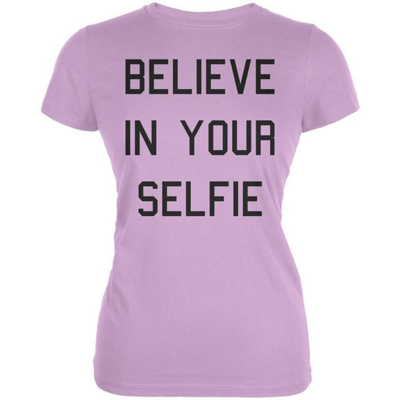 Believe in your SELFIE Juniors T-Shirt - X-Large