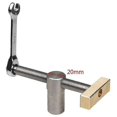 thumbnail image 2 of Herramienta auxiliar para mesa de carpintería, abrazadera de escritorio, abrazadera rápida de latón, tornillo de posicionamiento(20mm), 2 of 4