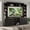 Black, variant on Farmhouse 4-in-1 Entertainment Center Wall Unit for TVs up to 70" with Bookshelf, TV Stand with Drawers and Adjustable Shelves for Living Room