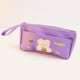 thumbnail image 5 of Estuche multifuncional con cremallera para lápices, neceser de maquillaje, organizador de cosméticos, lápices para estudiantes Púrpura, 5 of 6