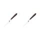 thumbnail image 1 of Seitruly Raspador para pintura al óleo, espátula mezcladora de acero inoxidable, mango de forma Irregular, raspadores de paleta dentados para E6 2piezas, 1 of 6
