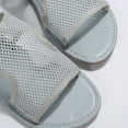 thumbnail image 4 of Viluyesy Sandals for Womens, Open Toe Summer New Style Mesh Breathable Casual Flat Shoes Gray, 4 of 6