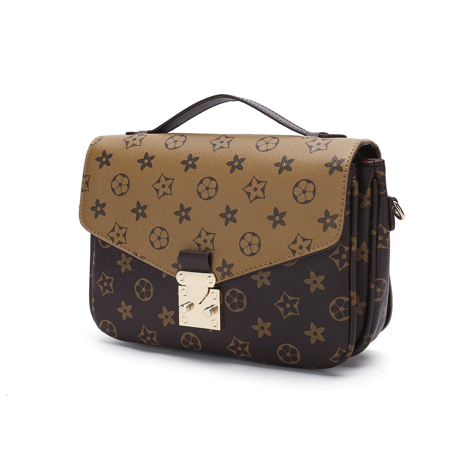 richports checkered tote shoulder bolsa